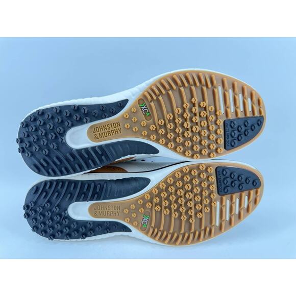Johnston & Murphy XC4 H1-Luxe Waterproof Leather Spikeless Golf Shoes 11 M